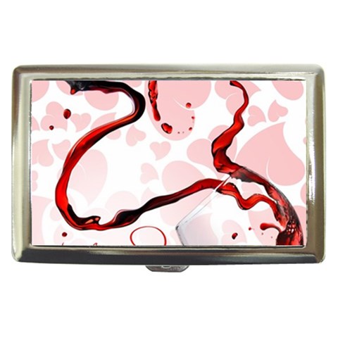 Wine Love Cigarette Money Case from UrbanLoad.com Front