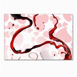 Wine Love Postcard 4 x 6  (Pkg of 10)