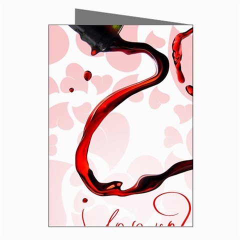 Wine Love Greeting Cards (Pkg of 8) from UrbanLoad.com Right
