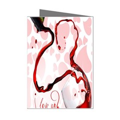 Wine Love Mini Greeting Cards (Pkg of 8) from UrbanLoad.com Left