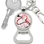 Wine Love Bottle Opener Key Chain