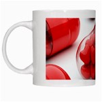 Heart Capsule White Mug