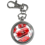 Heart Capsule Key Chain Watch