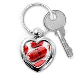 Heart Capsule Key Chain (Heart)