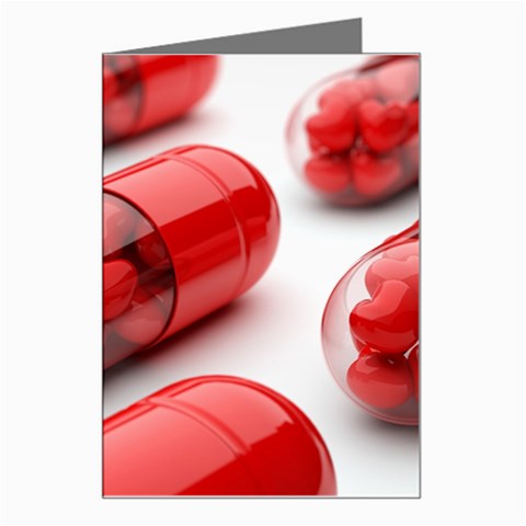 Heart Capsule Greeting Card from UrbanLoad.com Left