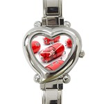 Heart Capsule Heart Italian Charm Watch