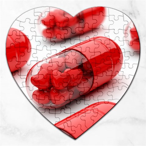 Heart Capsule Jigsaw Puzzle (Heart) from UrbanLoad.com Front