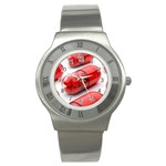 Heart Capsule Stainless Steel Watch