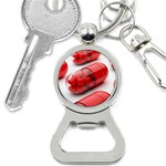 Heart Capsule Bottle Opener Key Chain