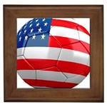 usa soccer Framed Tile
