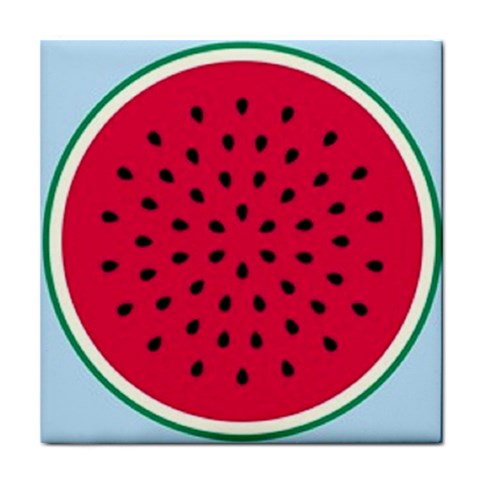 watermelon Tile Coaster from UrbanLoad.com Front
