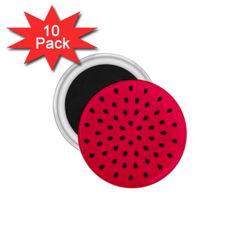 watermelon 1.75  Magnet (10 pack)  from UrbanLoad.com Front