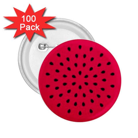 watermelon 2.25  Button (100 pack) from UrbanLoad.com Front