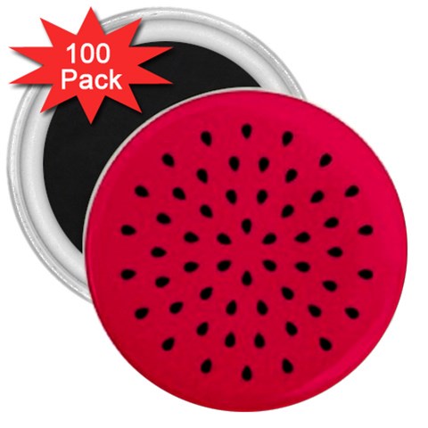 watermelon 3  Magnet (100 pack) from UrbanLoad.com Front