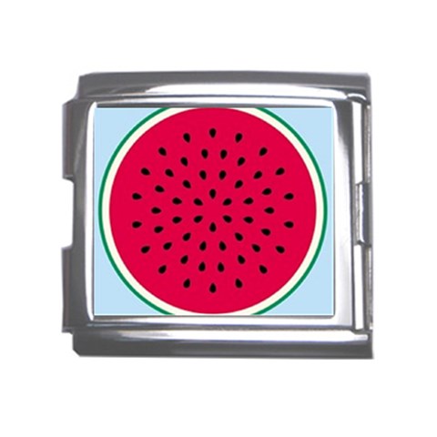 watermelon Mega Link Italian Charm (18mm) from UrbanLoad.com Front