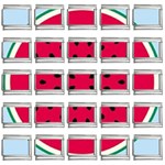 watermelon 9mm Italian Charm (25 pack)