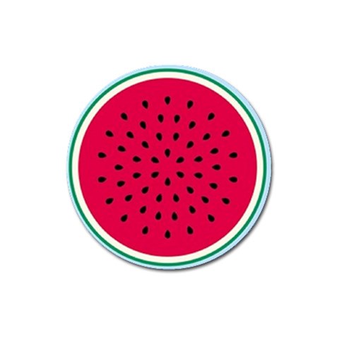 watermelon Magnet 3  (Round) from UrbanLoad.com Front