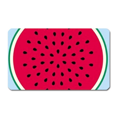 watermelon Magnet (Rectangular) from UrbanLoad.com Front