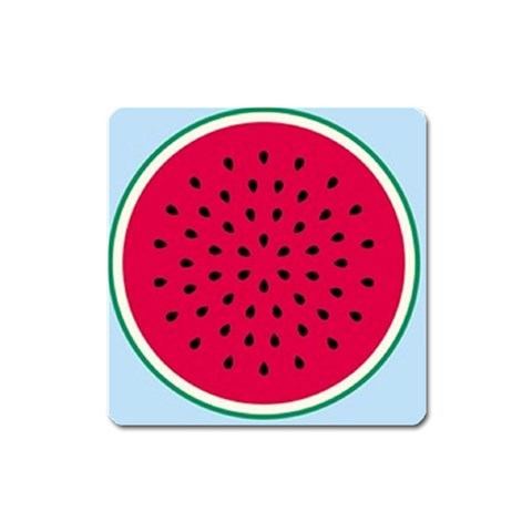 watermelon Magnet (Square) from UrbanLoad.com Front