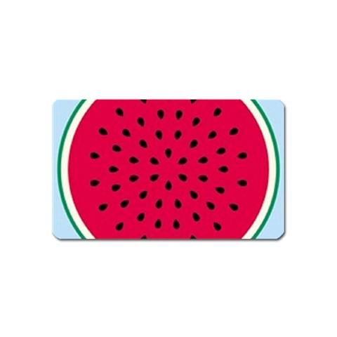 watermelon Magnet (Name Card) from UrbanLoad.com Front
