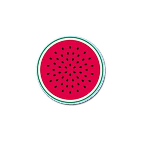 watermelon Golf Ball Marker (4 pack) from UrbanLoad.com Front
