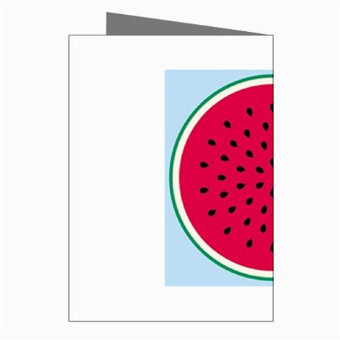 watermelon Greeting Cards (Pkg of 8) from UrbanLoad.com Right
