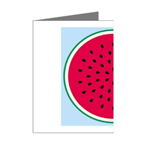 watermelon Mini Greeting Cards (Pkg of 8) from UrbanLoad.com Right