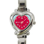 watermelon Heart Italian Charm Watch