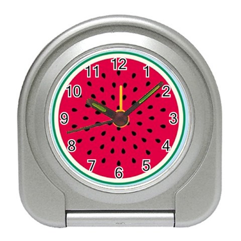 watermelon Travel Alarm Clock from UrbanLoad.com Front