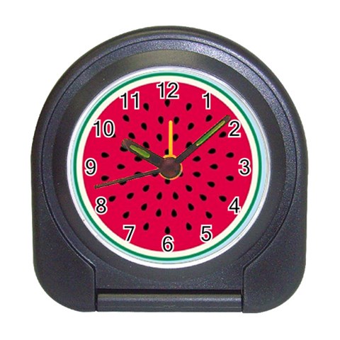 watermelon Travel Alarm Clock from UrbanLoad.com Front