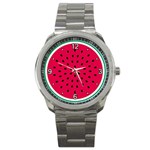 watermelon Sport Metal Watch