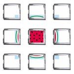 watermelon Mega Link Italian Charm (9 pack)