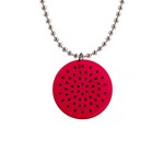 watermelon 1  Button Necklace