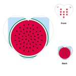 watermelon Playing Cards (Heart)