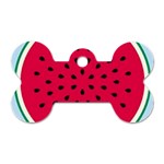 watermelon Dog Tag Bone (One Side)