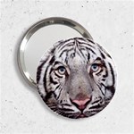 white tiger 2.25  Handbag Mirror