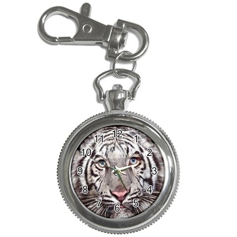 white tiger Key Chain Watch from UrbanLoad.com Front