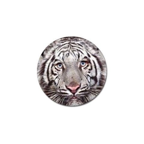 white tiger Golf Ball Marker (10 pack) from UrbanLoad.com Front