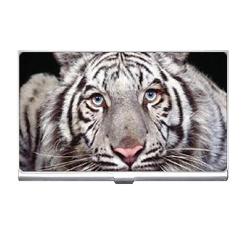 white tiger Business Card Holder from UrbanLoad.com Front
