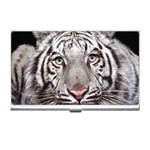 white tiger Business Card Holder