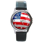 usa soccer Round Metal Watch