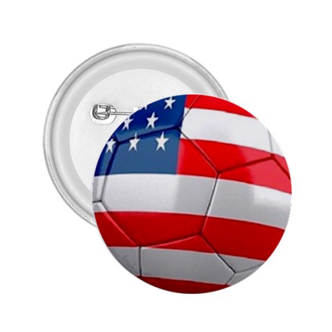 usa soccer 2.25  Button from UrbanLoad.com Front