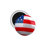 usa soccer 1.75  Magnet