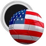 usa soccer 3  Magnet