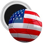 usa soccer 3  Magnet