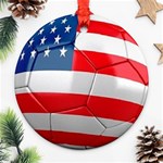 usa soccer Ornament (Round)