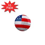 usa soccer 1  Mini Button (10 pack) 