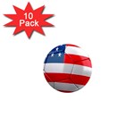 usa soccer 1  Mini Magnet (10 pack) 