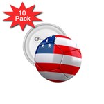 usa soccer 1.75  Button (10 pack) 