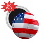 usa soccer 2.25  Magnet (100 pack) 